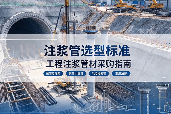 哈尔滨注浆管选型标准